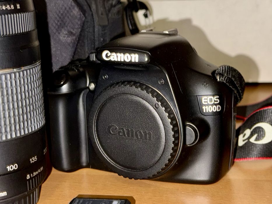 Canon EOS 1100d + 2 Об’єктиви + Аксесуари