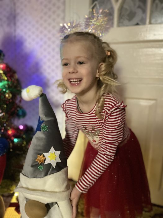 Новорічні дитячі сукні