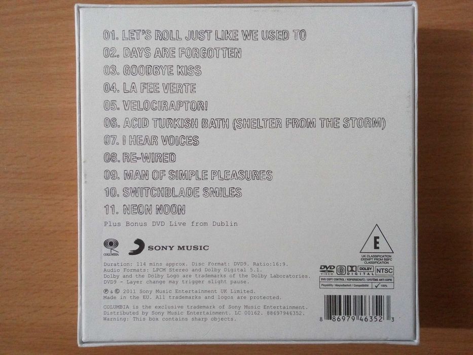 KASABIAN - Velociraptor! CD+DVD Box Set Collector's Edition RARO