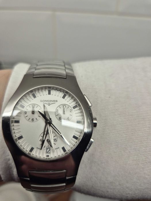 *Longines Oposition* zegarek kwarcowy z chronografem