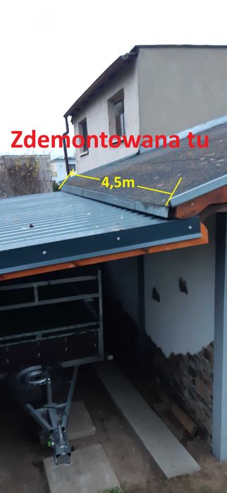 Rynny komplet do daszku