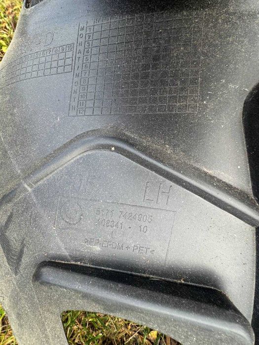 Передні частини підкрильників до BMW X5 G05 2019-2024 (ціна за шт.)