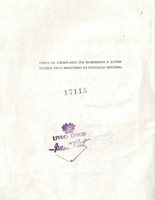 Compêndio de Zoologia - 1955