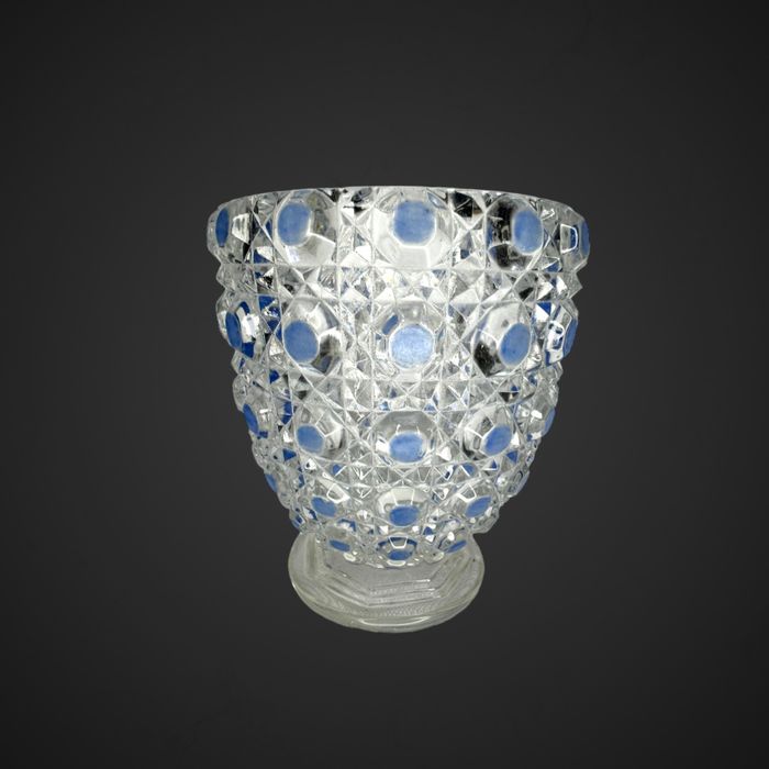 Kielich bomboniera szkło kryształowe Baccarat szlif francuski