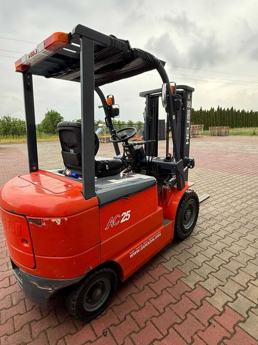 HELI CPD25 VE425AC – elektryczny wózek widłowy – 2013r – 1080 mth
