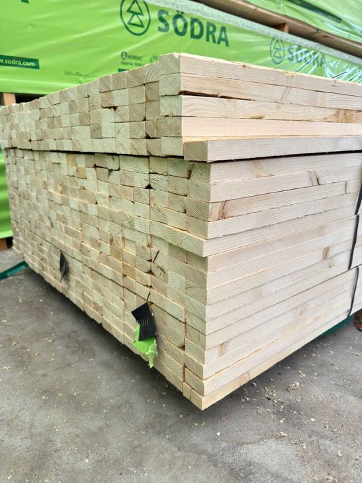 Łata C24 38x63 – drewno dachowe z dostawą Södra