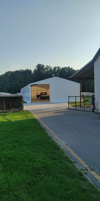 Tunel foliowy szklarnie hale szkółka drzewka krzewy