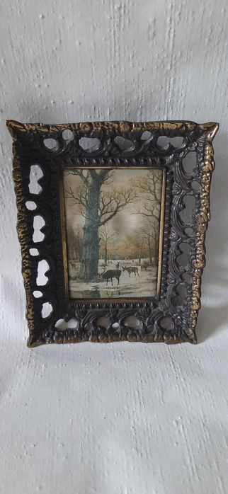 настенная картина-шелкография, Италия, 60-70ые годы