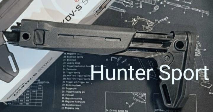 Приклад Magpul Zhukov S складний Вправо телескопічний для АК 74 АКМ на обвіс тюнінг Оригінал USA