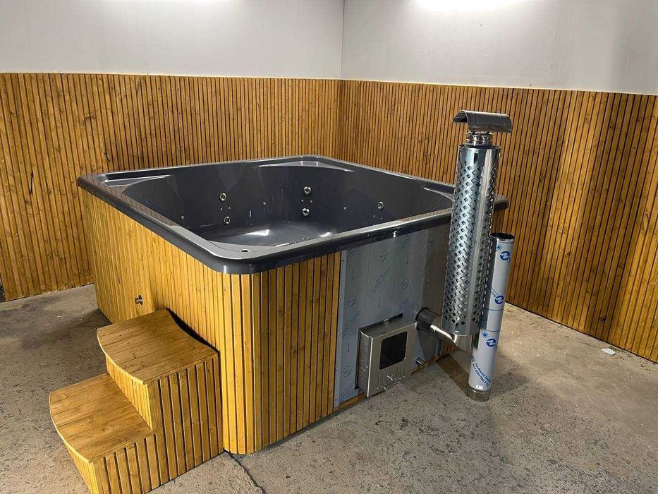 Balia ogrodowa klasy premium bania fińska wanna jacuzzi sauna SlowSpa