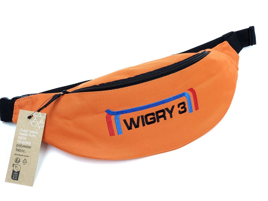 NOWA Nerka Wigry 3 pomarańczowa saszetka torebka PRL