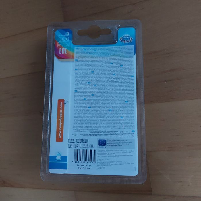 Smoczki Canpol 3 nowe - 2szt w opakowaniu