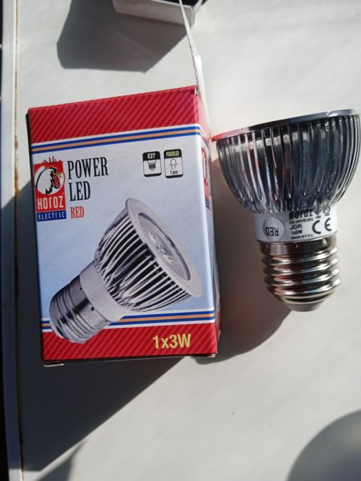 Светодиодная красная лампа