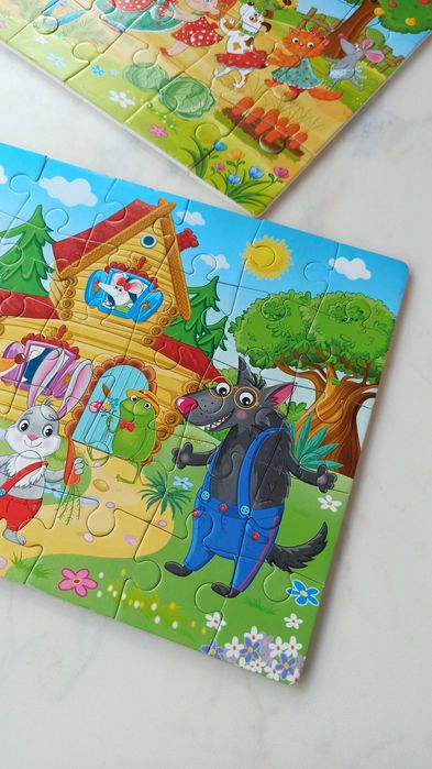 М'які пазли Vladi Toys Ріпка та Рукавичка по 24 елементи