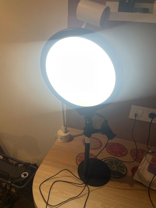 Ring Light com suporte para celular