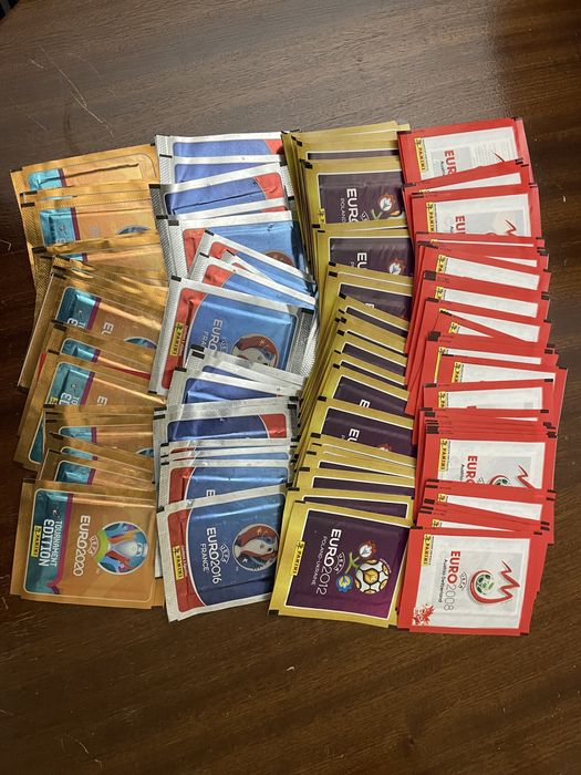 Saquetas Europeus 2008, 2012, 2016, 2020