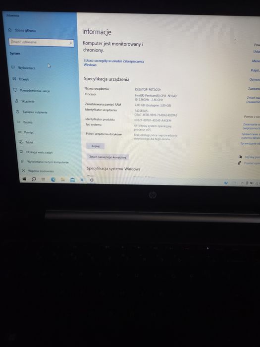 2 laptopy samsung hp