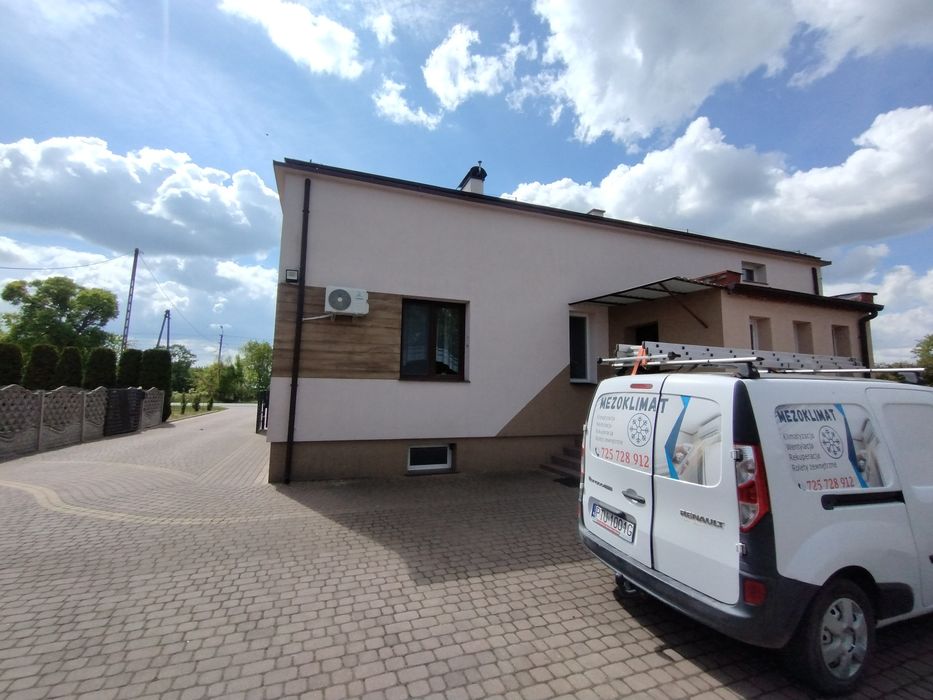 Klimatyzacja rekuperacja z montażem domowa ścienna czyste powietrze