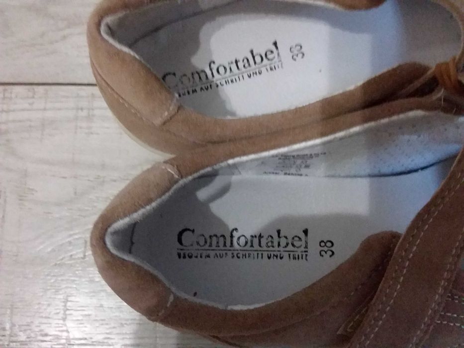 Нові Натуральна шкіра туфлі німеччіна Comfortabеl Орігінал 38  розмір