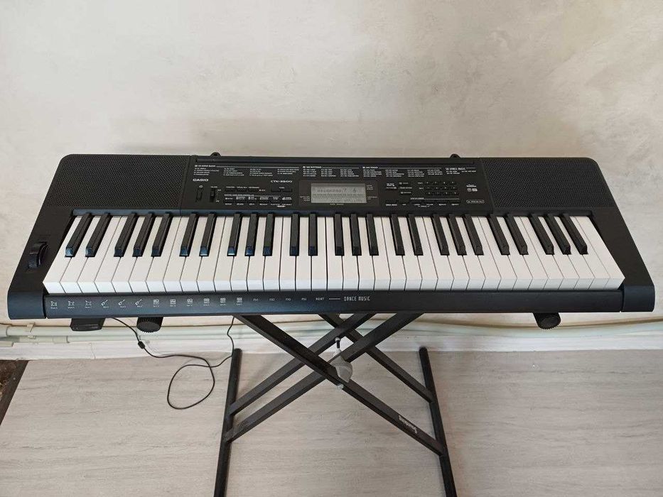 Синтезатор Casio CTK-3500!!! Динамічна модель + Подарунки.