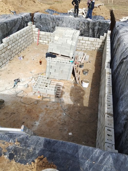 Будівельні бетоні роботи 
-