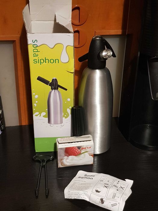 NOWY syfon saturator + naboje kupiony na allegro