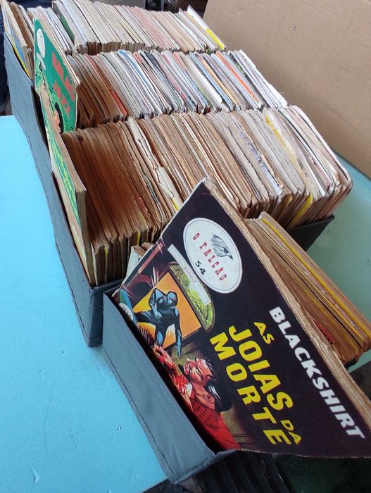 Livros banda desenhada antiga