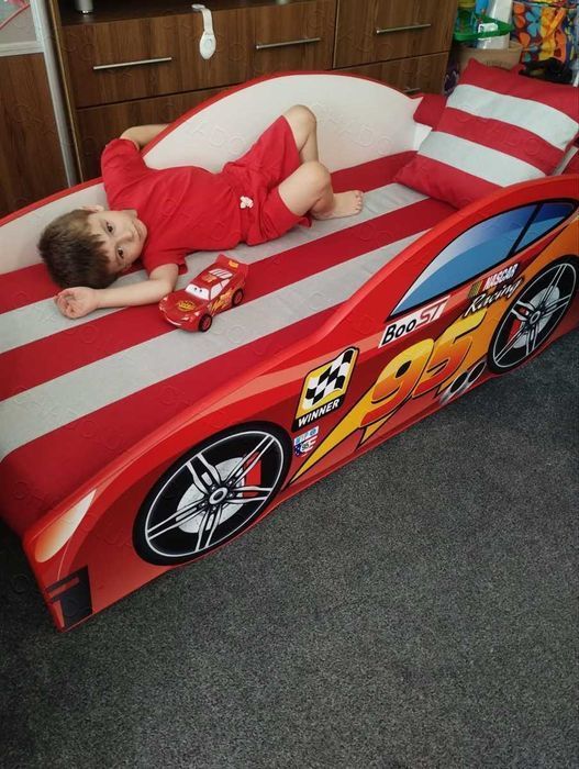 Ліжко машина, ліжко дитяче, кровать машина, кровать детская