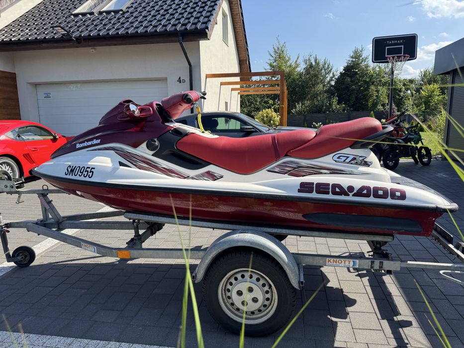 Sea-Doo GTX 951 Limited Edition 3 os. + przyczepka, pokrowiec