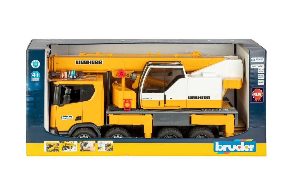 Іграшка BRUDER Автокран SCANIA Super 560R, 03571