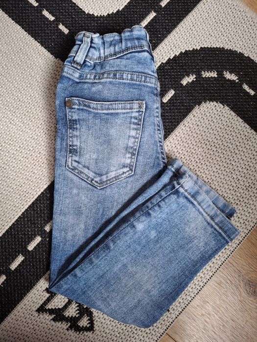 104cm spodnie skinny jeansy Next, jeansy chłopięce rurki