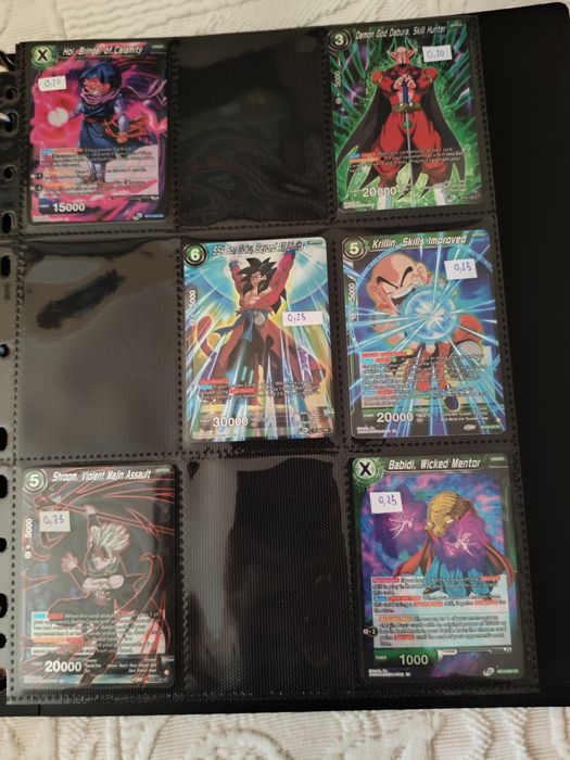 Cartas Dragon Ball Super Card Game