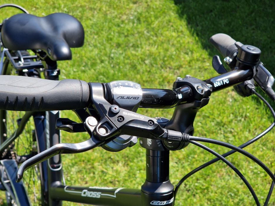 Rower trekkingowy crossowy miejski deore shimano damka tarcze sensa cr