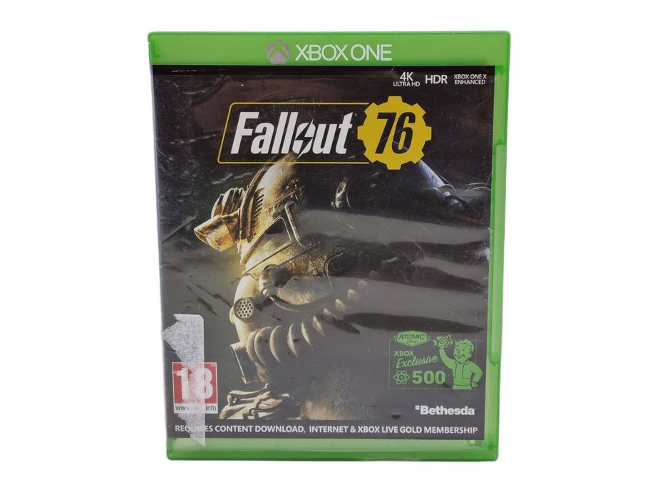 Fallout 76 gra xbox one postapokaliptyczna przygodowa rpg