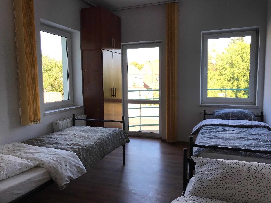 Hostel wysoki standard - pokoje dla pracowników, lokalizacja w centrum