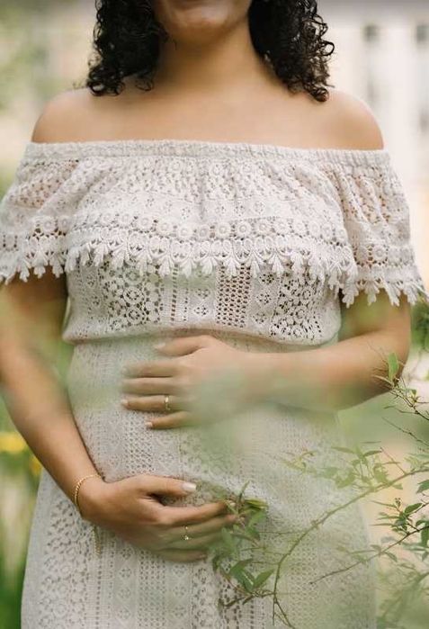 vestido de renda