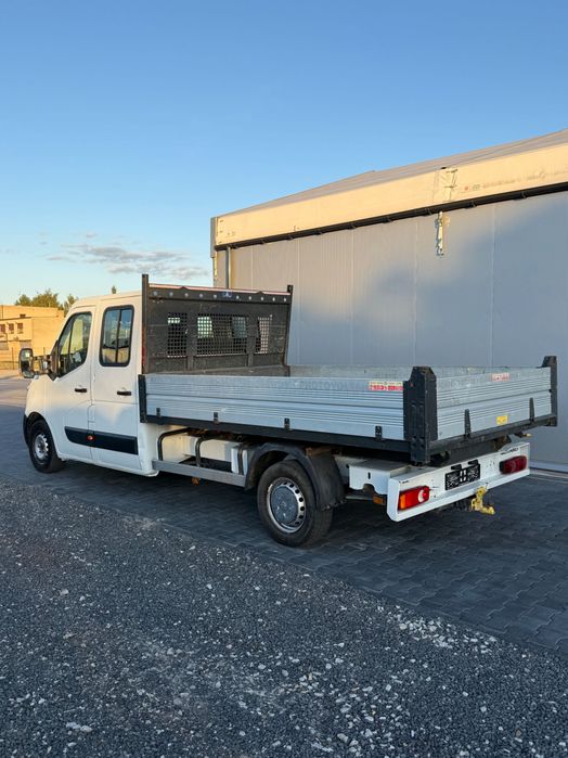 Opel Movano wywrotka, doka brygadówka, 7 osobowy. klima master, sprinter