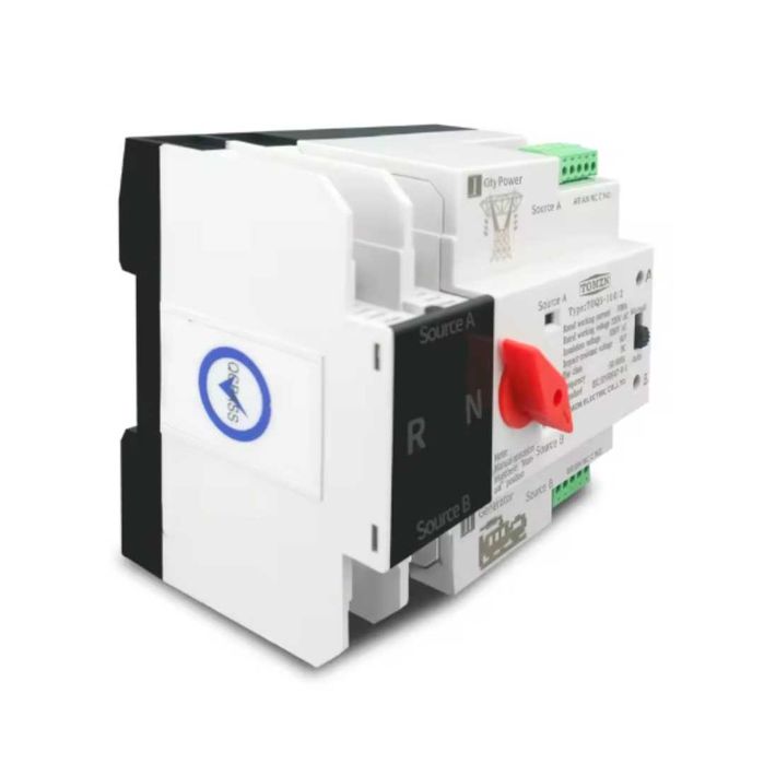 Автомат-перемикач введення резерву Tomzn TOQ5-125/2P 230В однофазний