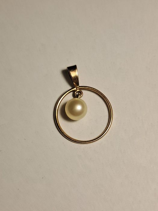 Золотая подвеска, кулон  СССР 583 проба