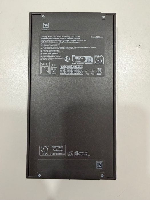 Galaxy S25 Edge novo