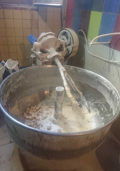 Тестомесильная машина, тестомес дежа каретки, запчасти редуктор ТММ-1М