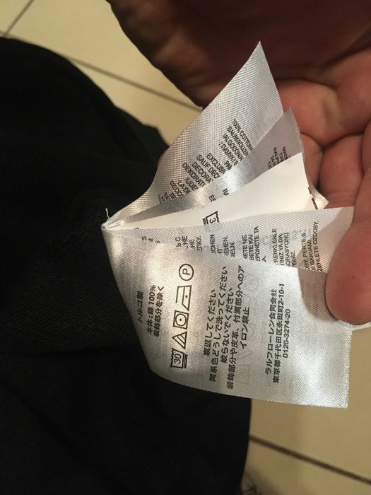 bluza czarna ralph lauren polo roz.L 100%cotton bear