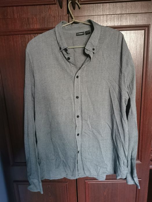 Szara koszula męska XL Livergy