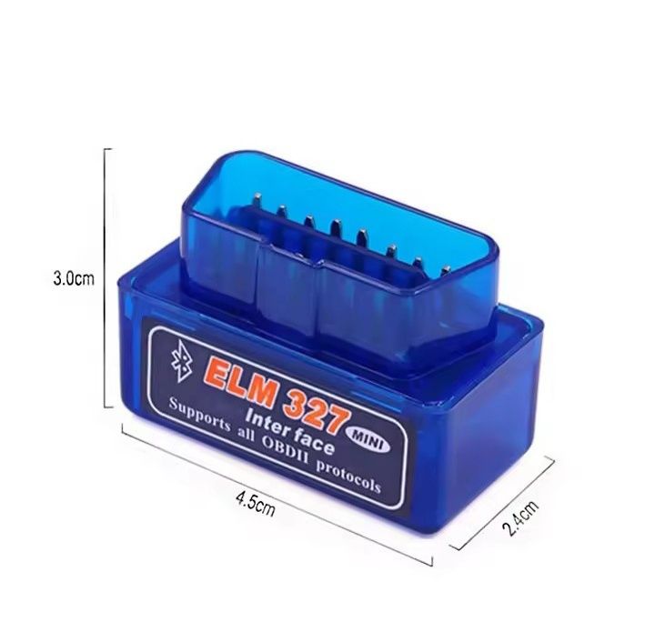 OBD || - Interface de 16 pinos v1.5 elm327 obd2 mini leitor de código