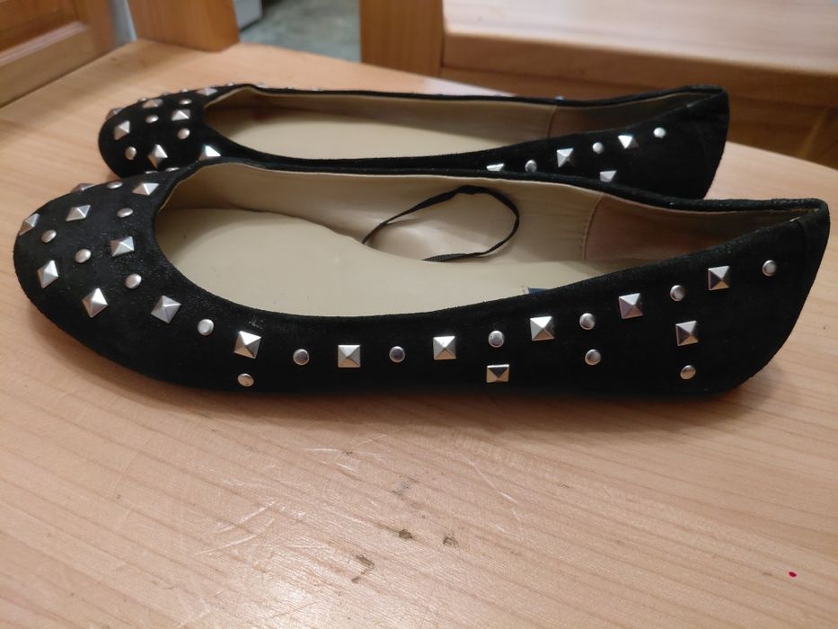 Шкіряні балетки Jimmy Choo× H&M р.40!