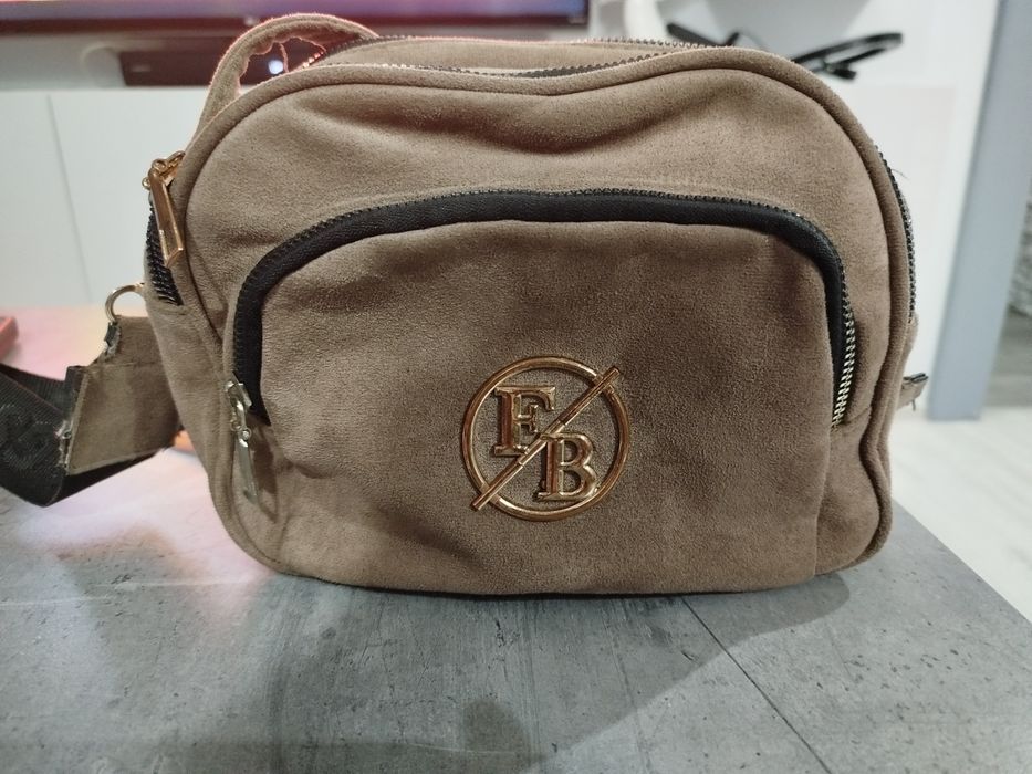 Torebka damska FB zamsz