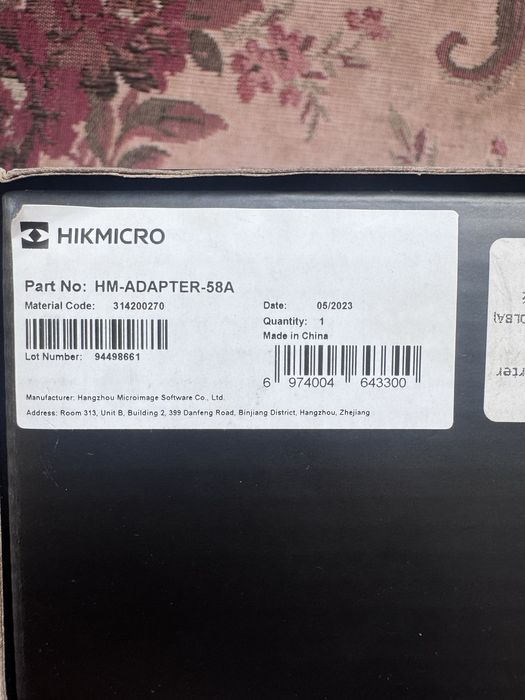 HikMicro THUNDER 2.0 Adapter HM-ADAPTER-58A