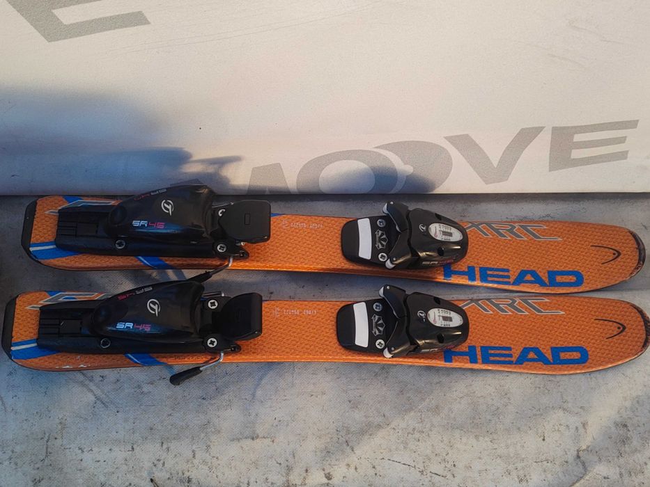 Pierwsze dziecięce narty HEAD XRC 67 cm + Butki ROSSIGNOL 16,5 + KASK