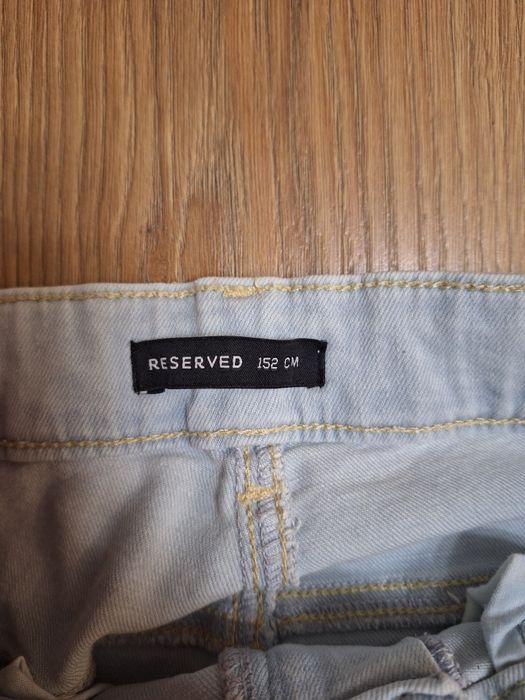 Jeansowe spodnie Reserved rozm. 152 cm