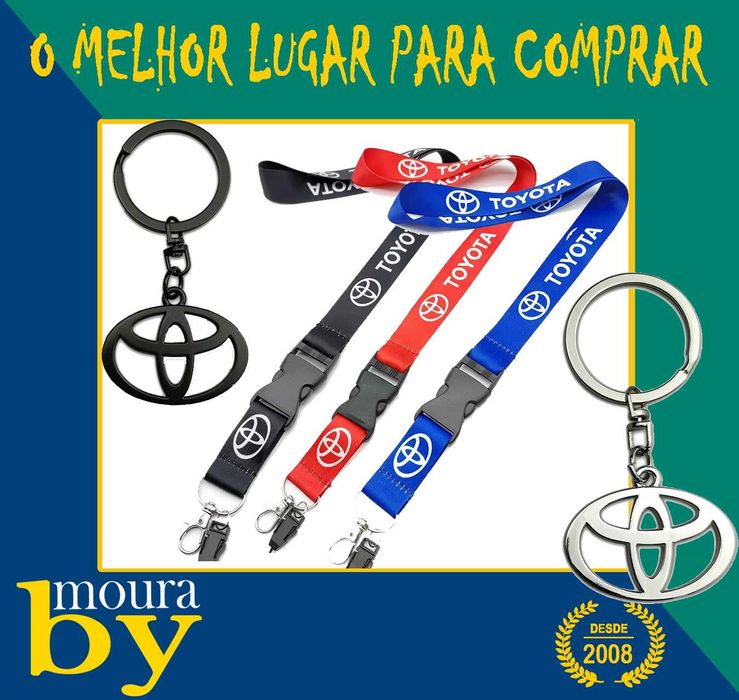 Fitas de pescoço e porta chaves Toyota Preços desde €6.50